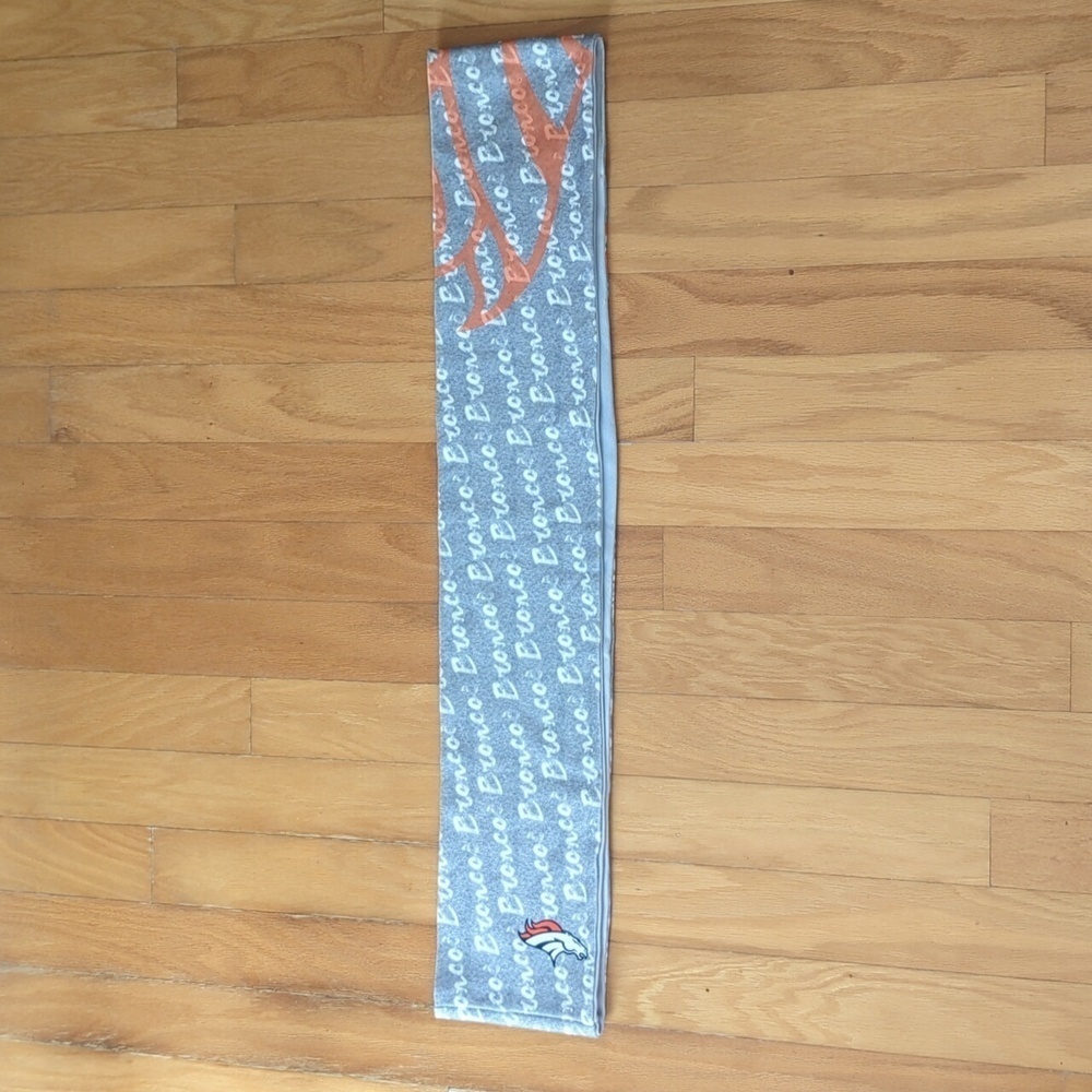 Unbranded Denver Broncos Reversible Infinity Scarf